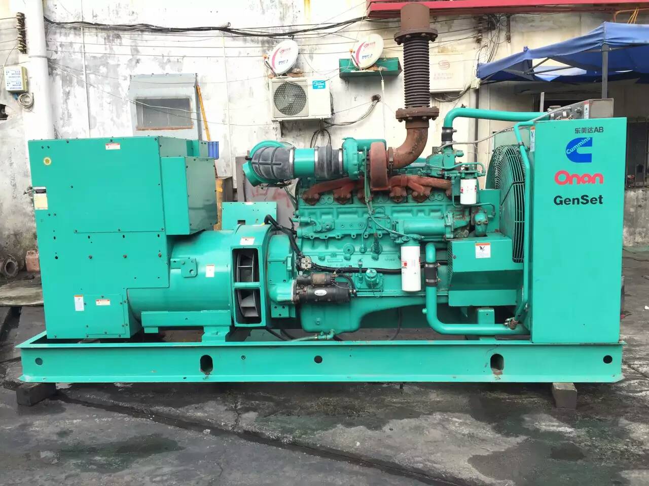 文登租赁发电机-柴油发电机不正常冒烟的原因